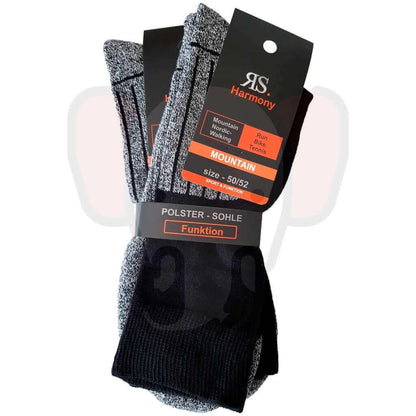 Chaussettes De Randonnée Grande Taille Du 47 Au 54 - Lot de 2 Paires 50/52