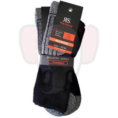 Chaussettes De Randonnée Grande Taille Du 47 Au 54 - 2 Paires 52/54